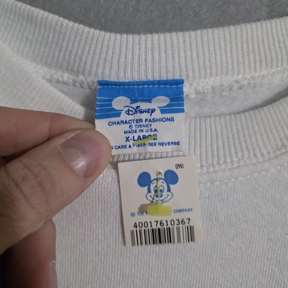 NWT VTG Disney Oliver And Company Crewneck Sweatshirt Made In USA Size XL - Picture 2 of 11